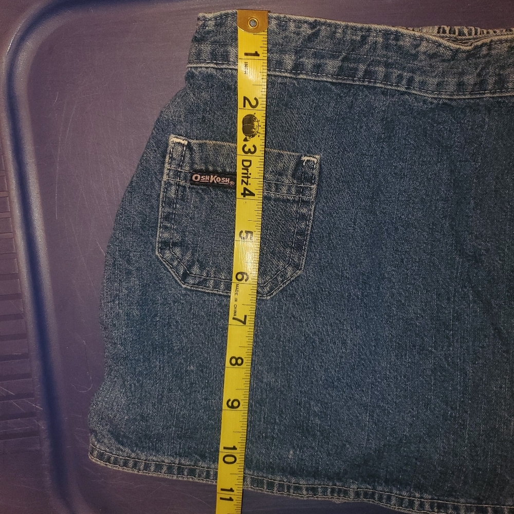 5 for $25 | Vintage OshKosh Medium Wash Denim Skort - Picture 14 of 15